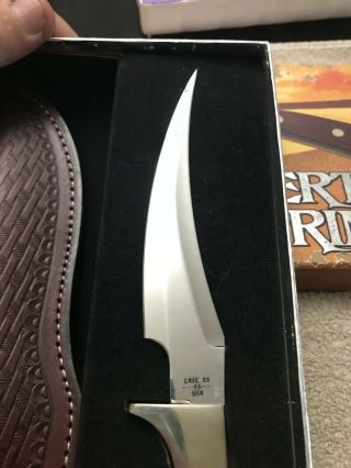 VINTAGE 1981 CASE XX DESERT PRINCE SHEATH KNIFE W/ SHEATH 5