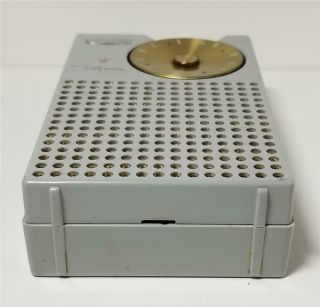 VINTAGE Regency TR - 1 Transistor Radio w/ Leather Case Exceptional 4