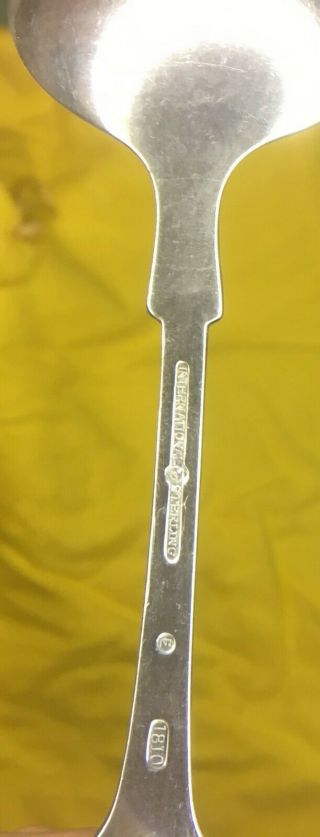 International 5 Spoons and Master Butter Knife,  Sterling Indian Head Hallmark 4