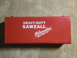 Vintage Usa Milwaukee Heavy Duty Sawzall Model No.  6509 - 21