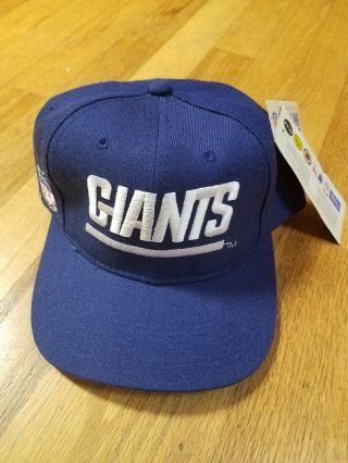 York Giants Vintage 100 Wool Blue Cap/hat Sports Specialties The Pro