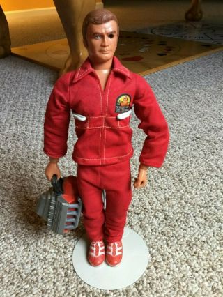 Vintage 1975 Six Million Dollar Man 13 " Figure Steve Austin Engine Accessory