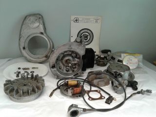 Vintage 1972 Arctic Cat Ramrod Mini Bike Kawasaki 98cc Engine T6a Parts See