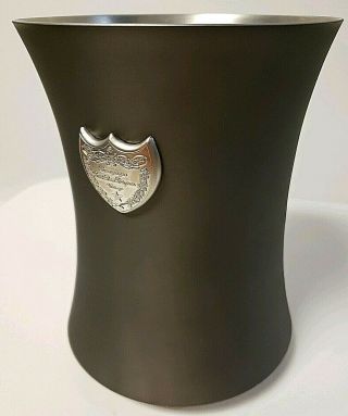 Dom Perignon Ice Bucket Gray Pewter Metal Vintage By Martin Szekely