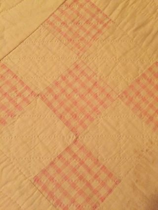 Vintage Hand Stitched Quilt 3