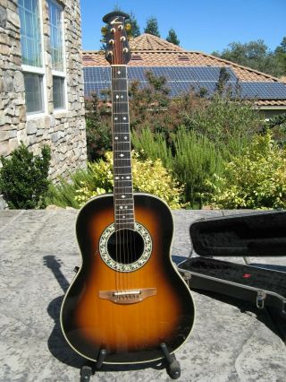 Vintage Ovation Legend Model 1717 Acoustic Electric Guitar