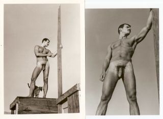 Vintage Male Nude - Two 1970 