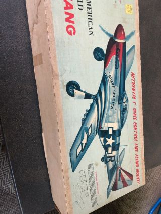 Vintage Top Flite P - 51D Mustang Airplane Kit 4