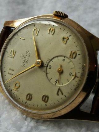 Vintage Smiths De Luxe Watch