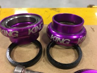 Chris King Headset Purple Vintage 5