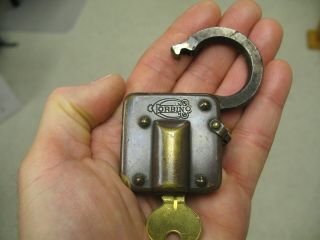 Corbin Padlock / Corbin Lock/vintage Lock/old Padlock/advertising Hardware.