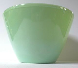 Fire King Splash Proof Jadeite Jadite Green Milk Glass Mixing Bowl Vintage