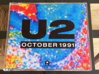 U2: October 1991 - Mega Rare Ltd Ed UK Promo CD - Only 250 Pressed - Cat: U2 3 2