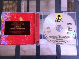 U2: October 1991 - Mega Rare Ltd Ed UK Promo CD - Only 250 Pressed - Cat: U2 3 3