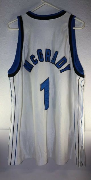 Vintage Orlando Magic Tracy McGrady 1 NBA Champion Jersey XXL Shooting Star 7