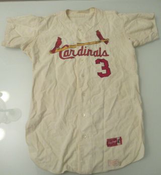 Vintage George Kissell 1970 St.  Louis Cardinals Rawlings Jersey Size 42 Baseball