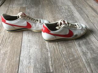 True Vintage 1982 Nike Red White Blue Low Sneakers Men Size 10 3