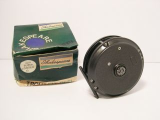 Vintage Boxed Shakespeare 3 ½ " Condex Salmon Fly Fishing Reel - Old Stock