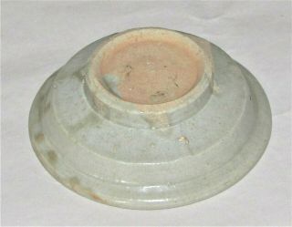 Chinese Tomb Burial Pottery Candle Holder Celadon c.  Pre - 1800 / 4 