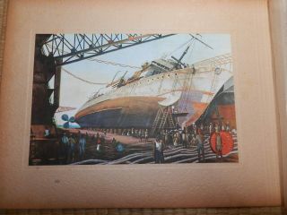 Ww2 Japanese Navy Strategy Painting.  Salvage Work At Java.