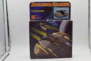 Vintage 1978 Mattel Battlestar Galactica - Box - Cylon Raider Vehicle