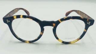 Oliver Peoples Ov 5336u 1407 Feldman Vintage Havana Eyeglasses Frames 46mm Round