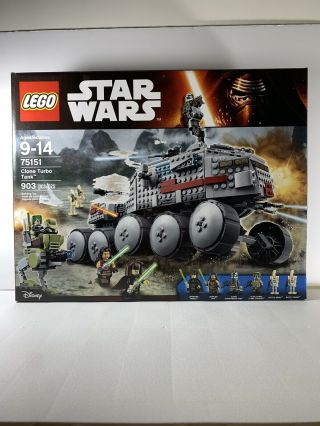 Lego 75151 Star Wars Clone Turbo Tank - Box