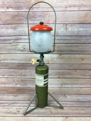 Vintage Optimus 841 Palco Propane Camping Lantern Made In Sweden Great