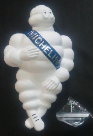 2x17 " Limited Vintage Michelin Man Doll Figure Bibendum Advertise Tire