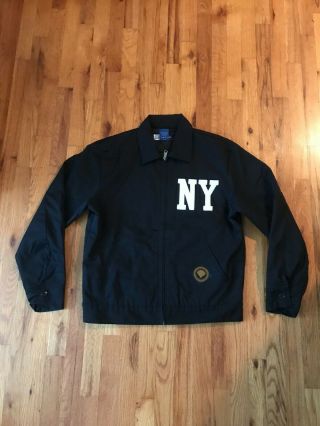 Rare Vintage Ebbets Field Flannels York Yankees Stitched Logo Mens Medium