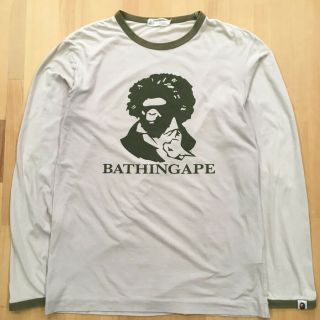 Vtg Bape A Bathing Ape T - Shirt Beethoven Ape Logo Old Tag Men 