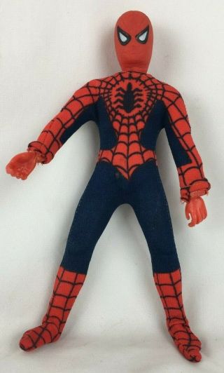 Vintage 1971 Mego Spiderman Circle Suit Variant 8 " Figure Rare Spidey