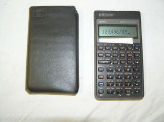 Vintage 1987 Hewlett Packard 32sii Rpn Scientific Calculator