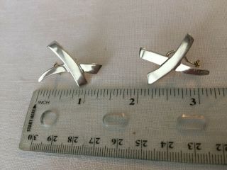 TIFFANY & Co.  PALOMA PICASSO EARRINGS Sterling Silver 925 
