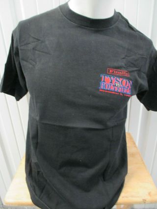 Vintage Mgm Heavyweight Boxing Mike Tyson Vs Evander Holyfield Xl T - Shirt 1996
