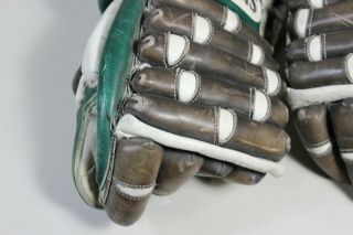 Vintage Johnsons 90 Rare Armored Hockey Gloves (BA) 3