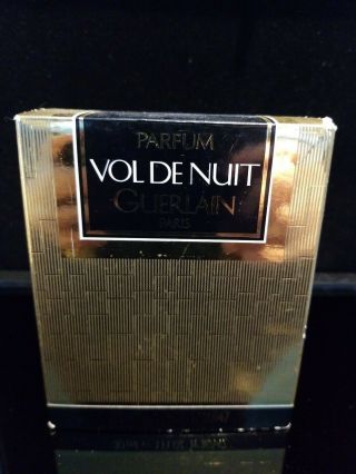 Guerlain Vol De Nuit Vintage Parfum Very Rare Nib 30 Ml/ 1oz