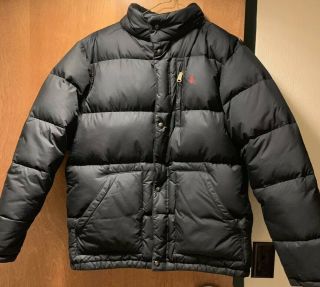 Vintage Polo Ralph Lauren Quilted Down Puffer Jacket Size M