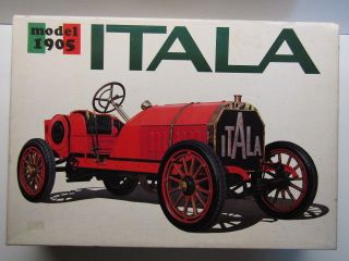 Bandai Vintage 1:16 Scale 1905 Itala Model Kit - & Rare " Classic Car Series "