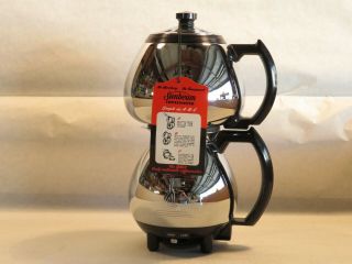 Vintage Sunbeam Coffeemaster C30a Vacuum Coffee Brewer Pot 1940’s