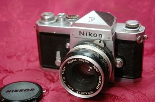 Very Rare Early Nikon F 640```` Nippon Kogaku Tokio Camera With Lens
