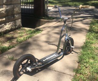 Vintage 1980s Mongoose Mini Scoot Scooter 12” Wheels Mags 7