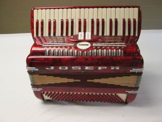 Vintage Summone Accordion 120 Bass Made In Italy 772 Model C Io Repair