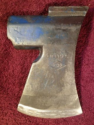 1.  377 Kg Vintage Sharp Axe Head BillnÄs / Billnas 1122 Finland Finnish