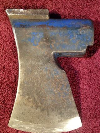 1.  377 kg VINTAGE SHARP AXE HEAD BILLNÄS / BILLNAS 1122 FINLAND FINNISH 4