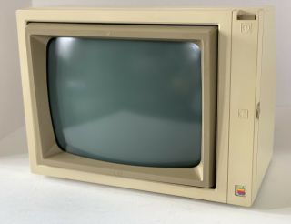 Vintage Apple II Computer Green Phosphor 12 