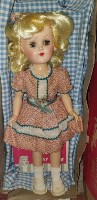 Ideal Toni Walker Doll Vintage With Box And Hair Products