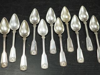 Shell And Thread By Tiffany & Co.  Sterling Silver Grapefruit Spoon Custom 5 3/4 "