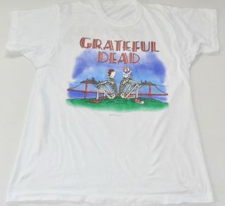 Evintage Grateful Dead San Francisco Golden Gate 1981 L (m) T - Shirt
