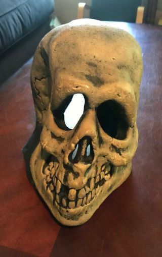 Vintage Don Post Studios Skull Mask,  Glows In The Dark - Collector’s Item